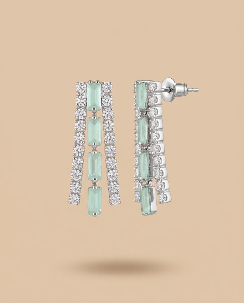 Baguette Earrings